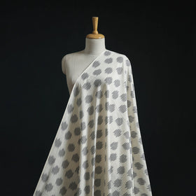 Pure cotton pochampally ikat fabric 04 - handcrafted