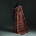 Pure mul cotton hand block batik print saree 11