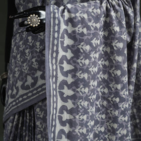 Pure mul cotton hand block batik print saree 33