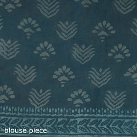 Pure mul cotton hand block batik print saree 35