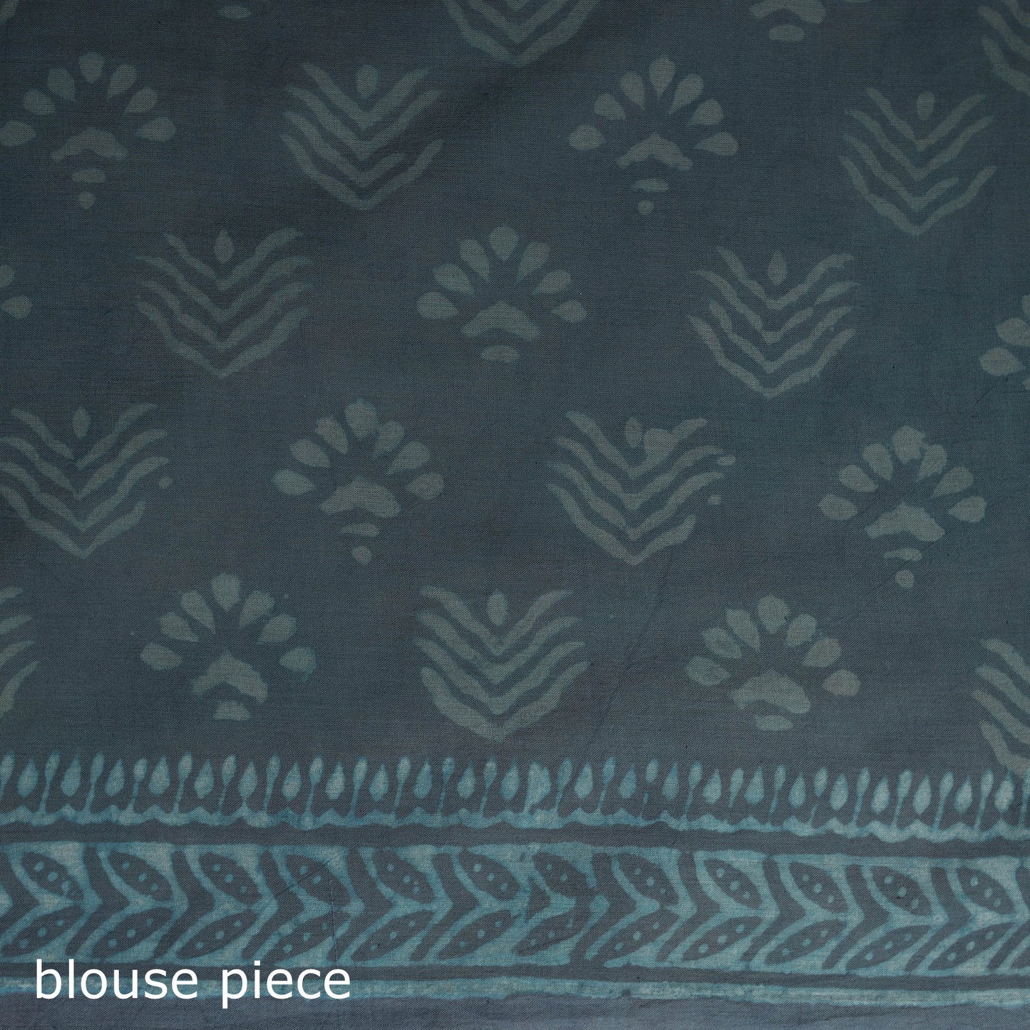 Pure mul cotton hand block batik print saree 37