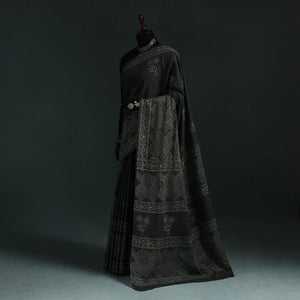 Pure mul cotton hand block jaipur print saree 22