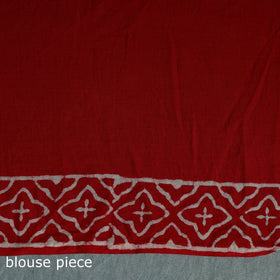 Pure mul cotton hand block jaipur print saree 25