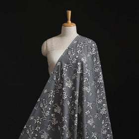 Pure mul cotton hand block sanganeri print fabric 02