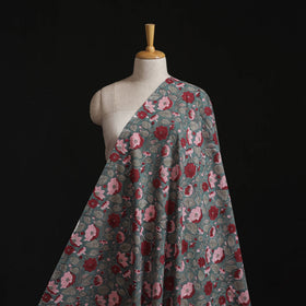 Pure mul cotton hand block sanganeri print fabric 03