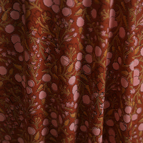 Pure mul cotton hand block sanganeri print fabric 05