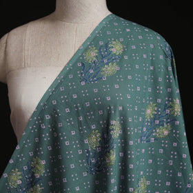 Pure mul cotton hand block sanganeri print fabric 07