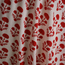 Pure mul cotton hand block sanganeri print fabric 11