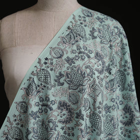 Pure mul cotton hand block sanganeri print fabric 12