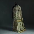 Pure mul cotton hand block sanganeri print saree 06