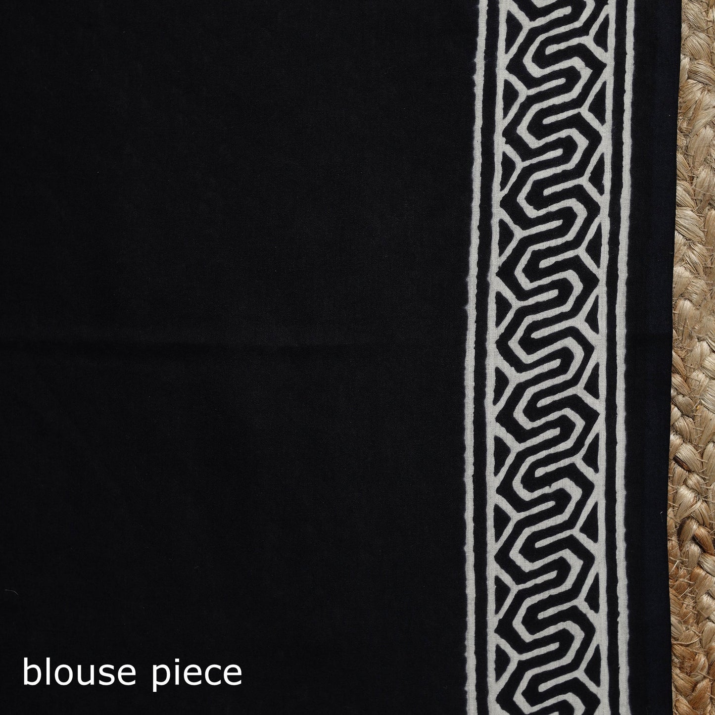 Pure mul cotton hand block sanganeri print saree 54