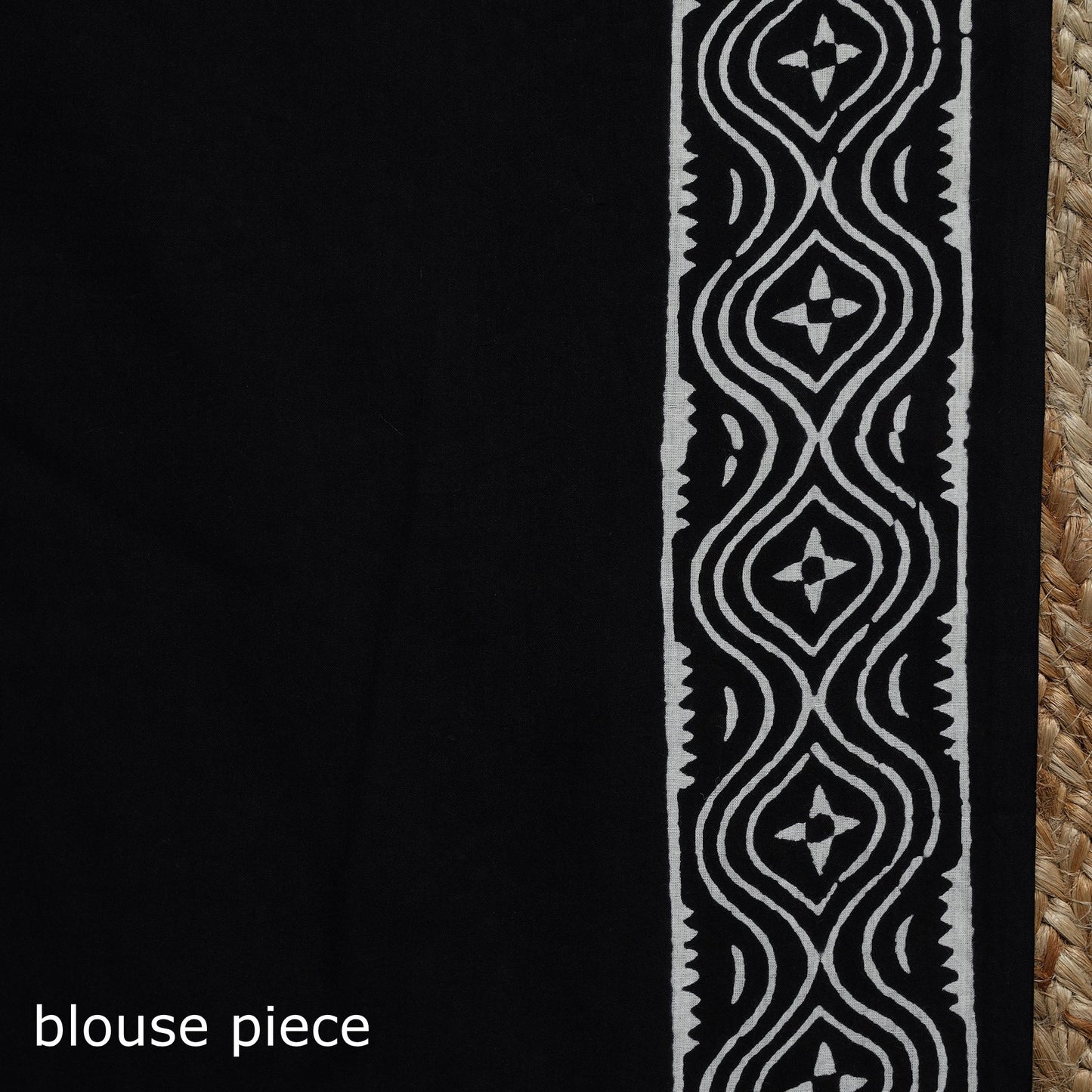 Pure mul cotton hand block sanganeri print saree 55