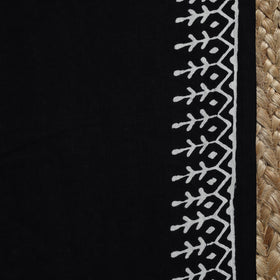 Pure mul cotton hand block sanganeri print saree 58