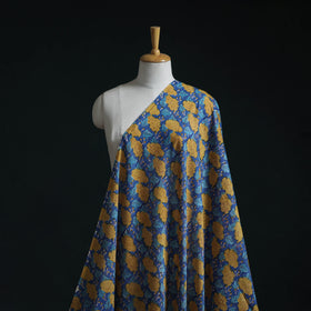 Pure mul cotton hand sanganeri fabric 06 - handcrafted