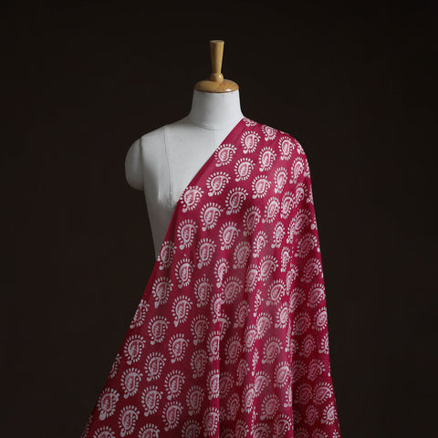 Pure mul cotton kutch hand batik fabric 08 - handcrafted