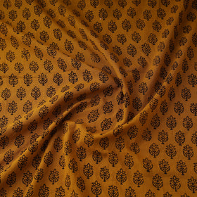 Pure mul cotton natural dyed hand block bagh print fabric
