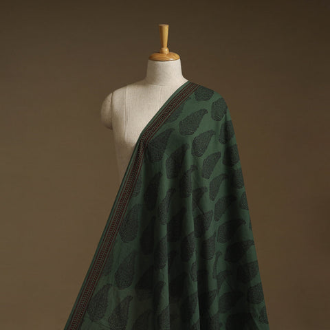 Pure mul cotton natural dyed hand block bagh print fabric