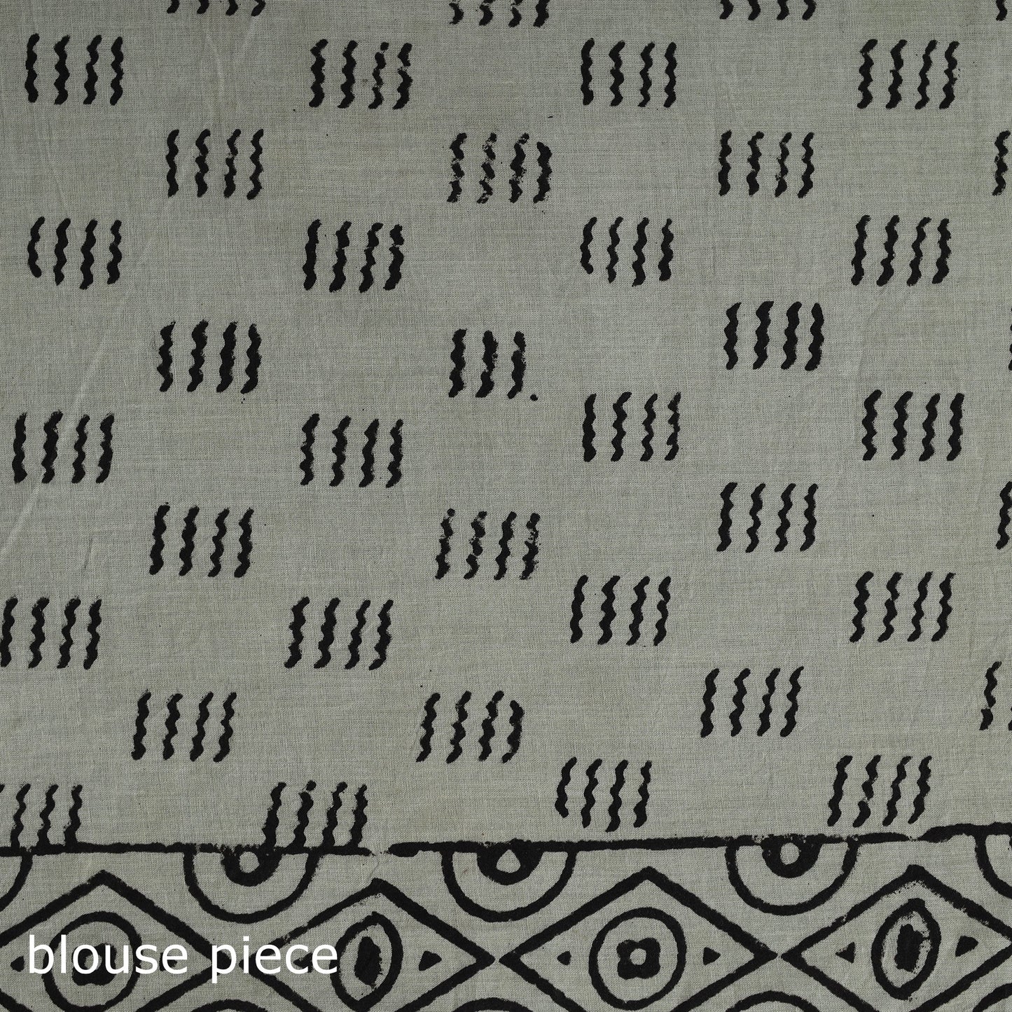 Pure mul cotton natural dyed hand block bagru print saree
