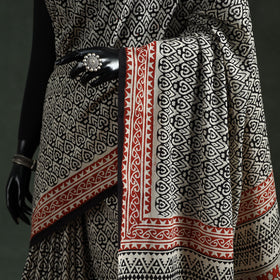 Pure mul cotton natural dyed hand block dabu bagru print