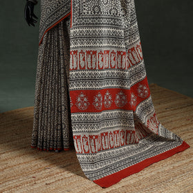 Pure mul cotton natural dyed hand block dabu bagru print