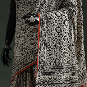 Pure mul cotton natural dyed hand block dabu bagru print