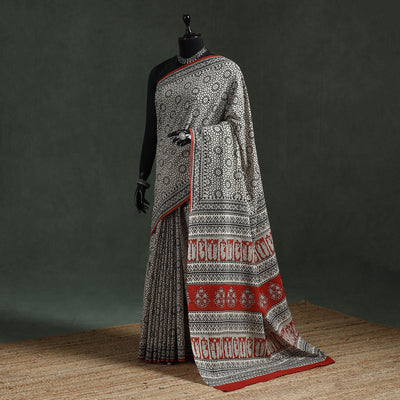 Pure mul cotton natural dyed hand block dabu bagru print