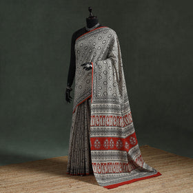 Pure mul cotton natural dyed hand block dabu bagru print