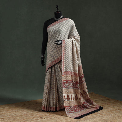 Pure mul cotton natural dyed hand block dabu bagru print