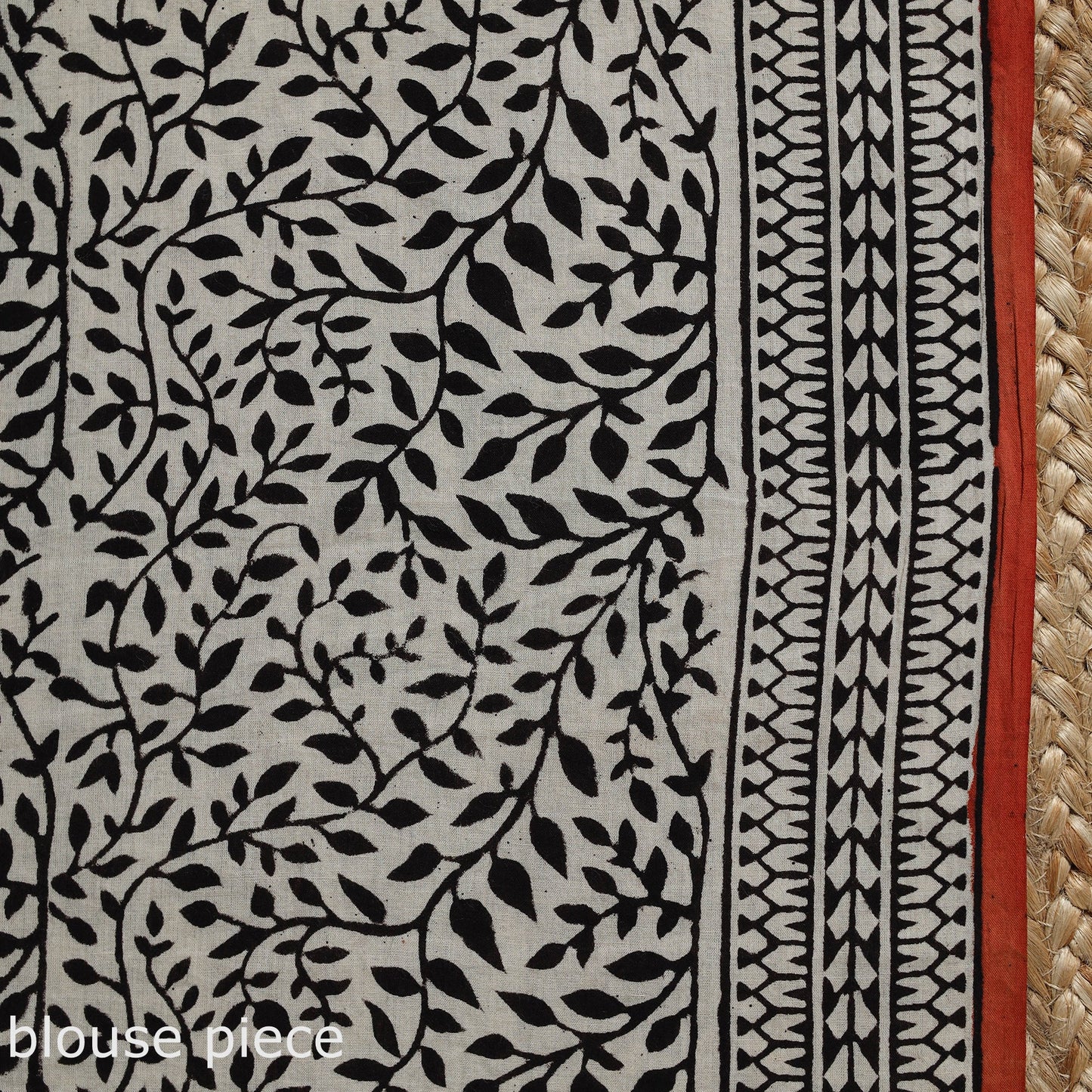 Pure mul cotton natural dyed hand block dabu bagru print