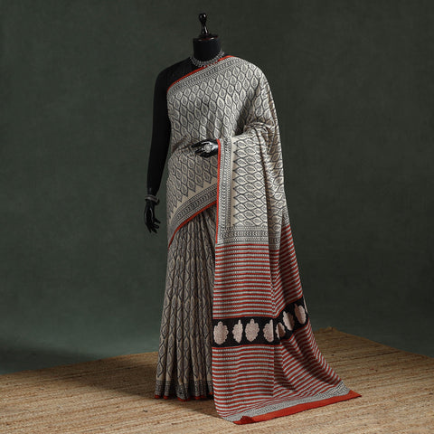 Pure mul cotton natural dyed hand block dabu bagru print