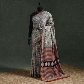 Pure mul cotton natural dyed hand block dabu bagru print