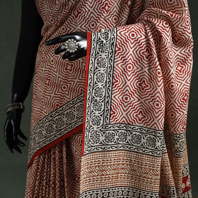 Pure mul cotton natural dyed hand block dabu bagru print