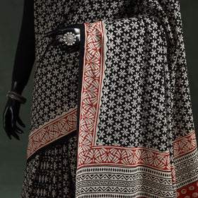 Pure mul cotton natural dyed hand block dabu bagru print