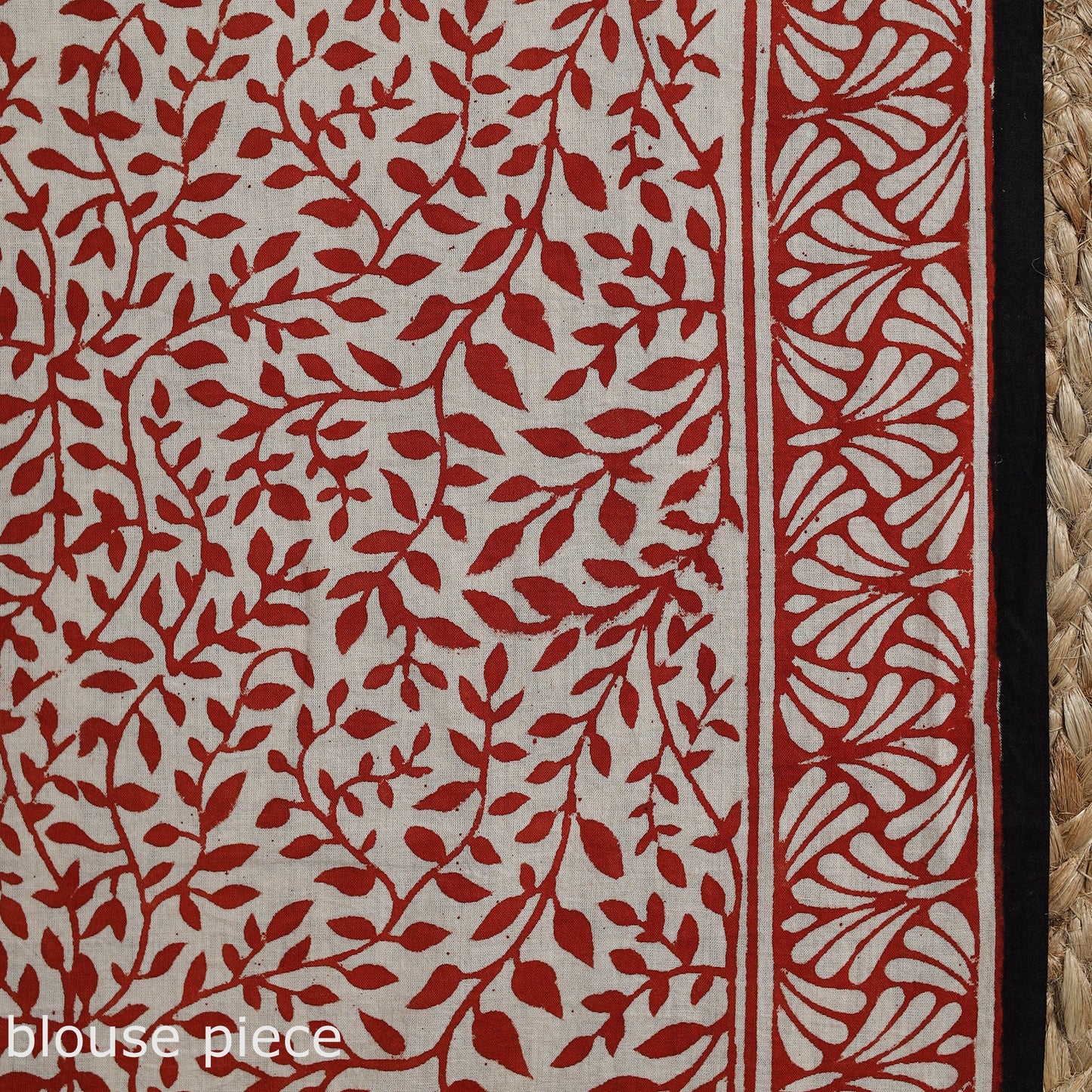 Pure mul cotton natural dyed hand block dabu bagru print