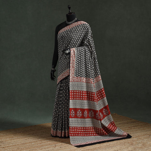 Pure mul cotton natural dyed hand block dabu bagru print