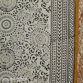 Pure mul cotton natural dyed hand block dabu bagru print