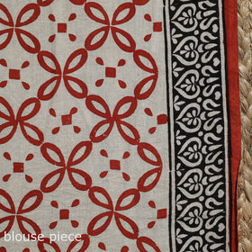 Pure mul cotton natural dyed hand block dabu bagru print