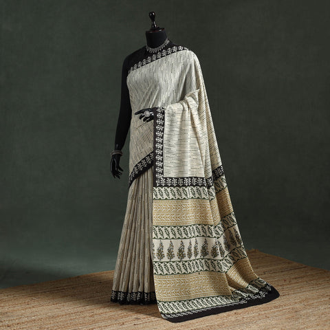 Pure mul cotton natural dyed hand block dabu bagru print