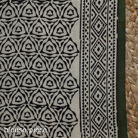 Pure mul cotton natural dyed hand block dabu bagru print