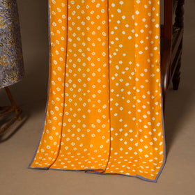 Purple - 2pc cotton unstitched sanganeri dress material