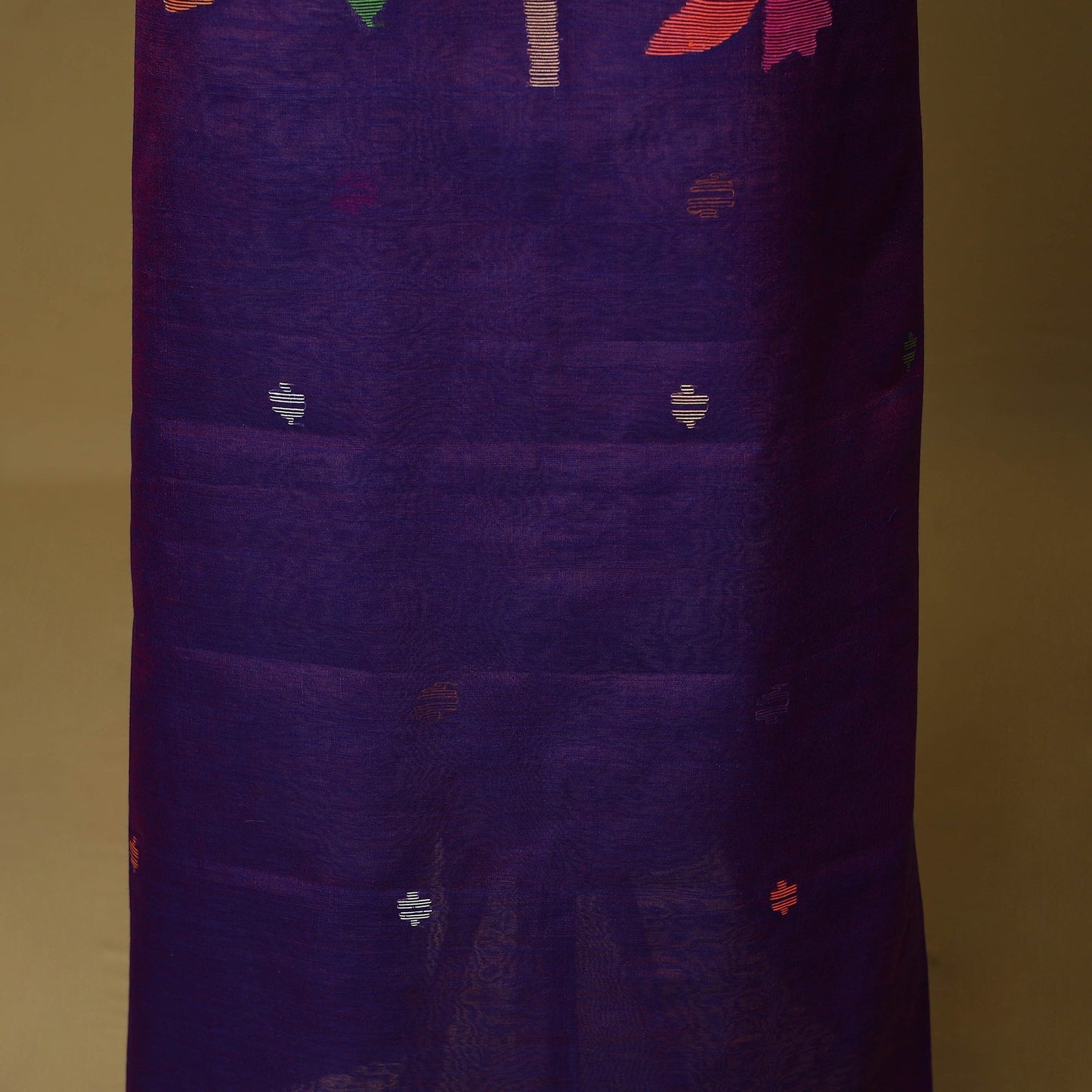 2pc handloom silk cotton unstitched phulia jamdani dress