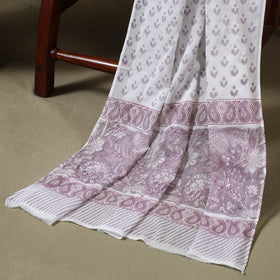 Purple - 3pc cotton sanganeri unstitched dress material 09