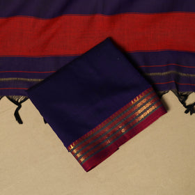 3pc cotton unstitched dharwad dress material with border 17