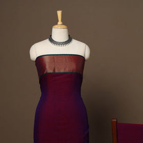 Purple - 3pc cotton unstitched dharwad dress material