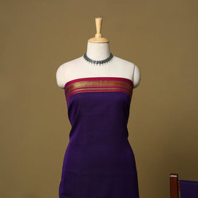 3pc cotton unstitched dharwad dress material with border 26