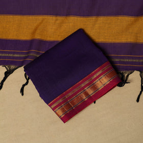 3pc cotton unstitched dharwad dress material with border 26