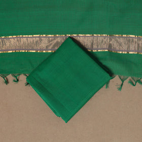 Purple - 3pc handloom cotton unstitched mangalagiri dress