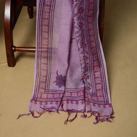 3pc mul chanderi handloom unstitched sanganeri dress