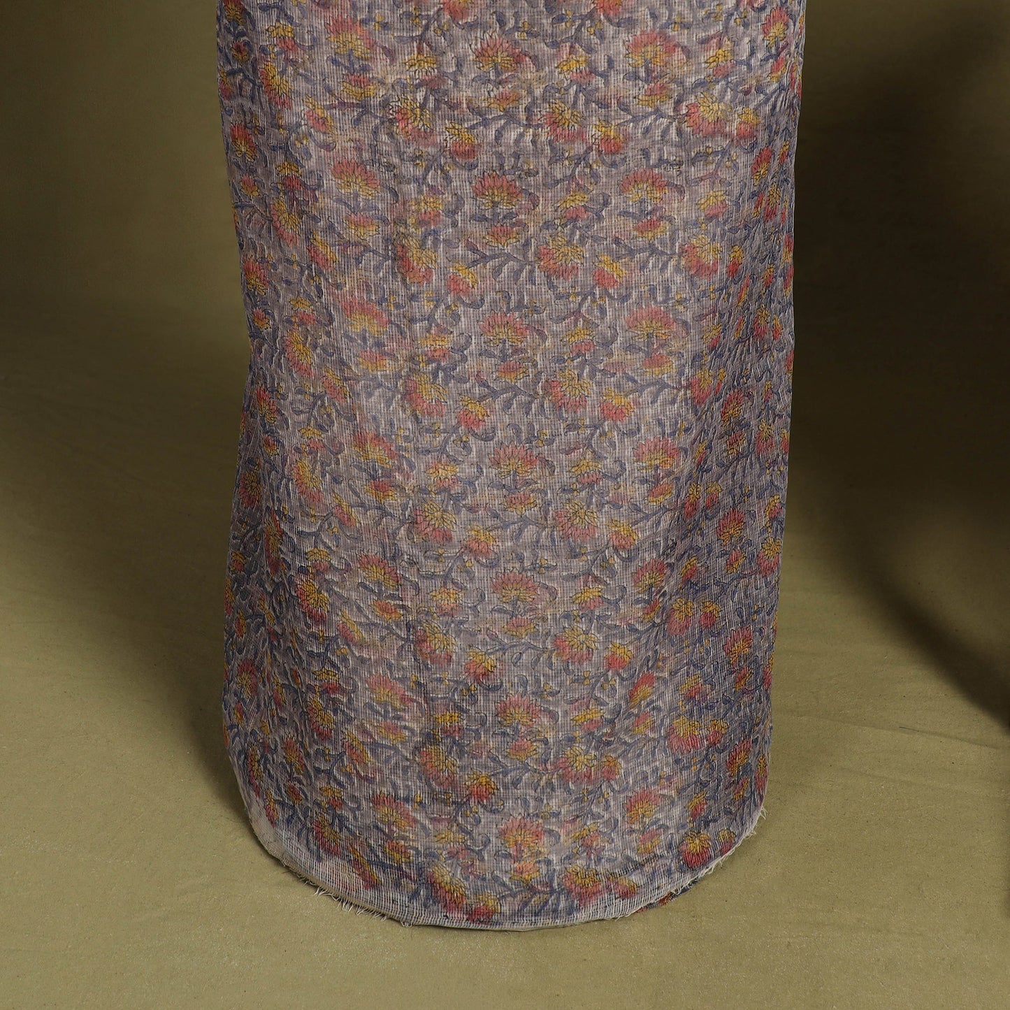 Buy 3pc Sanganeri Block Print Kota Cotton Dress Material