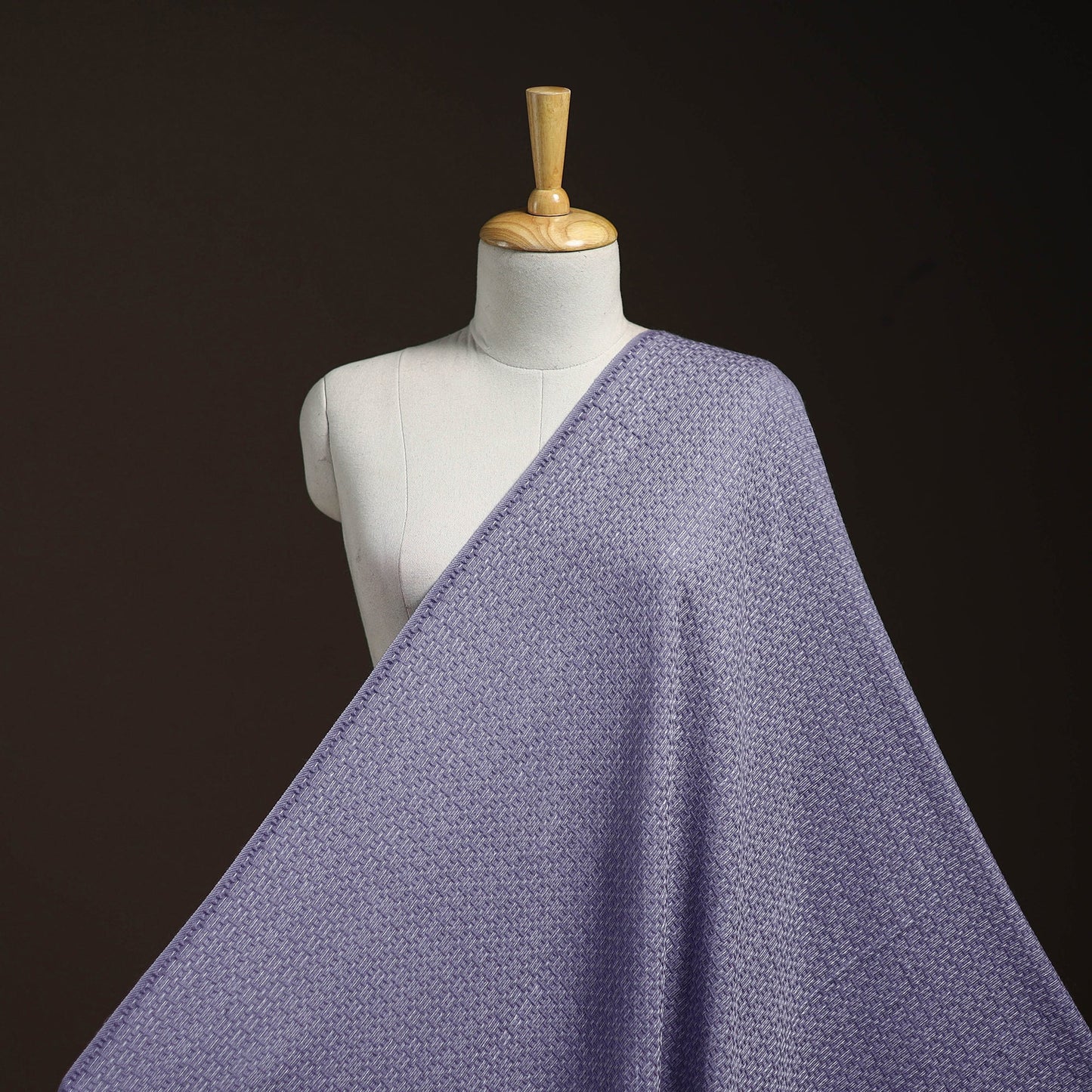 Purple - acrylic fine wool fabric (width - 44 in) 07